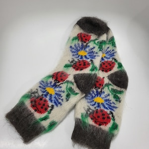Cashmere wool socks Women / women's gift/ soft, cozy socks/ Christmas socks / angora socks