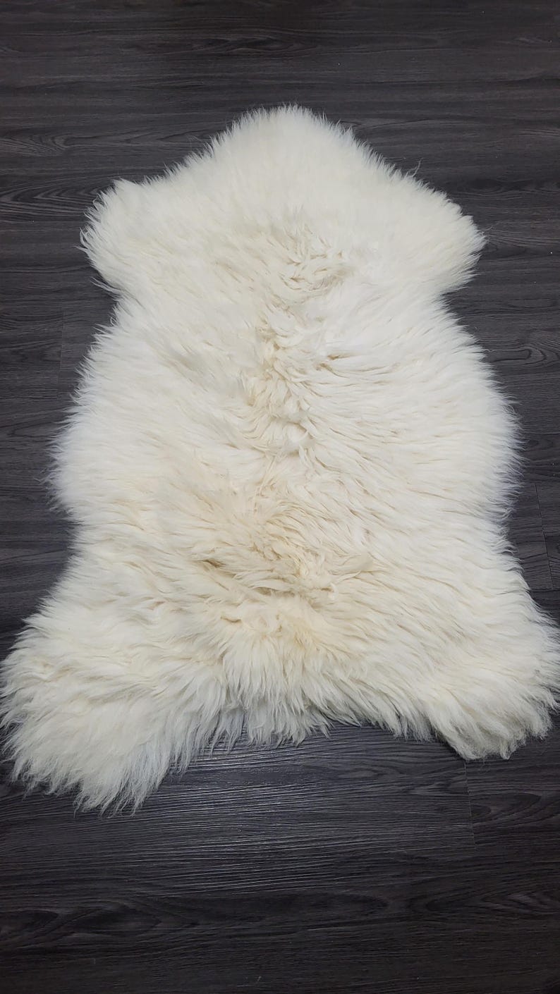 Sheepskin Rug,sheepskin Home Decor Rugs, Sheepskin Throw Soft Dense