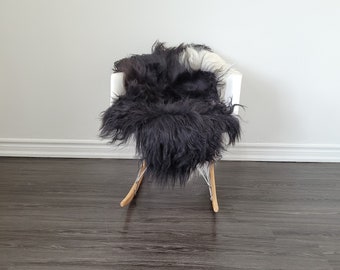 Icelandic sheepskin rug Sheepskin throw Scandinavian sheepskin rug soft silky long wool #C350 Icelandic sheepskin rug Sheepskin throw Scandinavian sheepskin rug soft silky long wool #C350