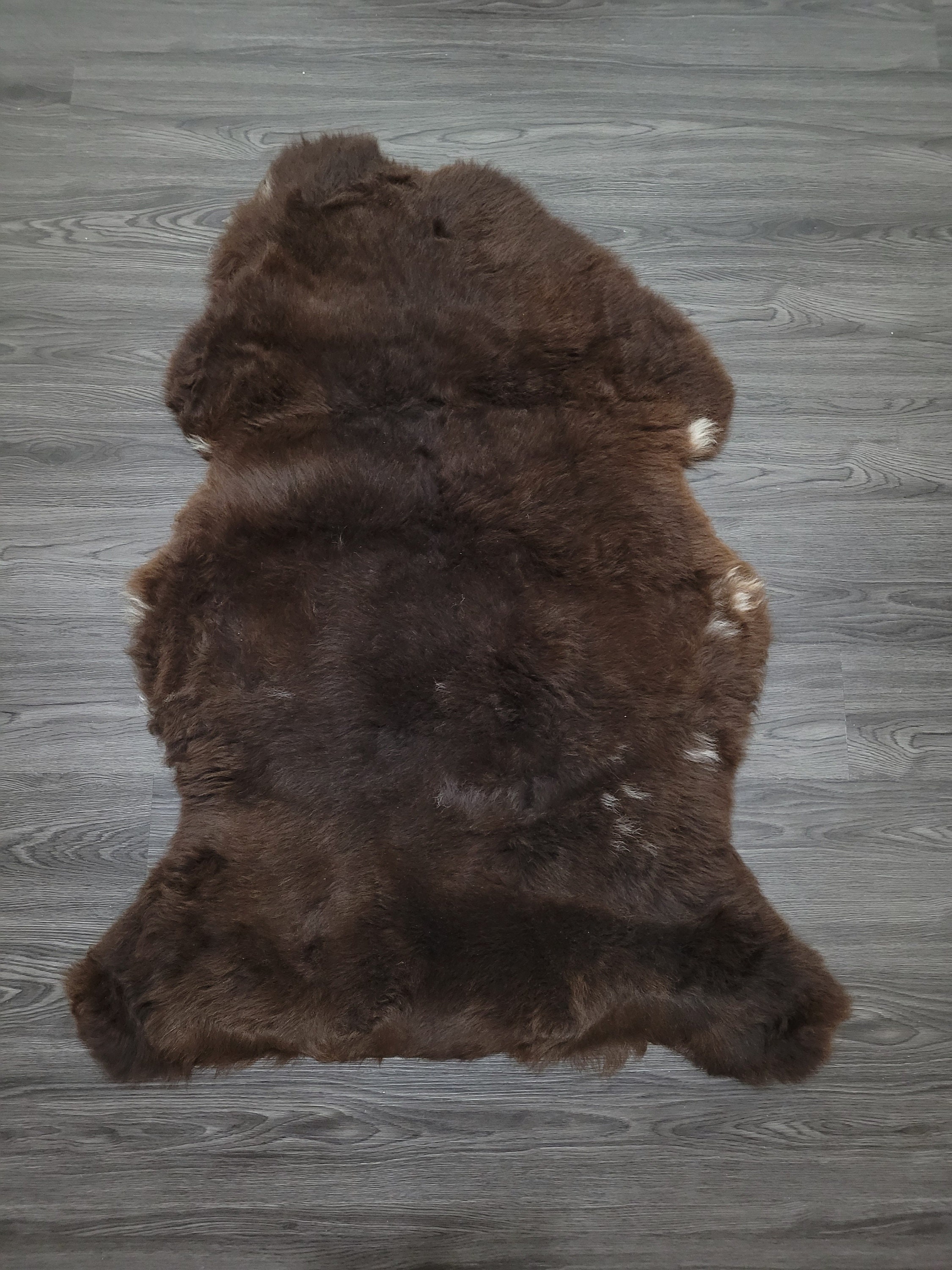 Genuine Sheepskin Rug Soft Dense Wool Rare Color 100 Natural Etsy UK