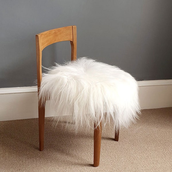 Sheepskin Chair Pad Etsy