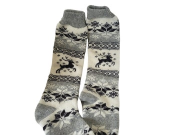 High Socks Women's Wool Winter Leg Warmers