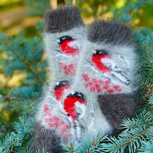 Cashmere wool socks Women / women's gift/ soft, cozy socks/ Christmas socks / angora socks