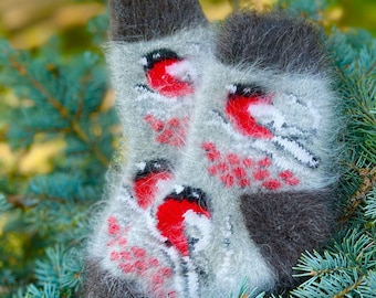 Cashmere wool socks Women / women's gift/ soft, cozy socks/ Christmas socks / angora socks
