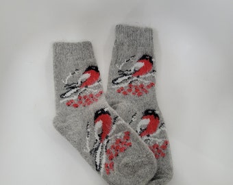 100% Pure wool socks Women / women's gift/ Christmas gift