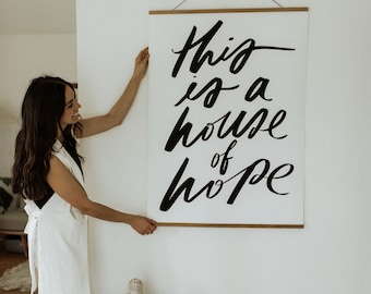 Large Poster: This Is A House Of Hope