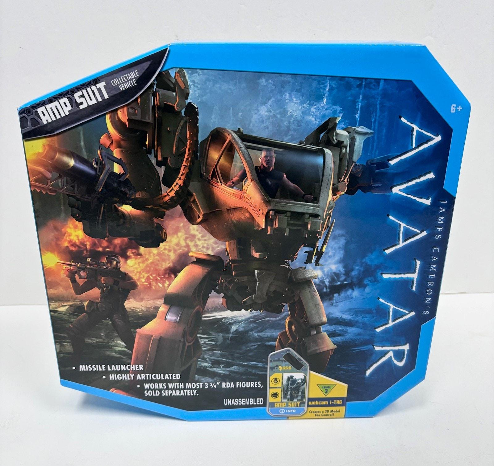 Mattel Avatar Movie Amp Suit 3 75 Scale Vehicle Set New Sealed 2009 mattel-avatar-movie-amp-suit-3-75-scale-vehicle-set-new-sealed-2009