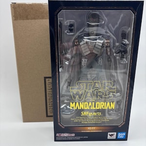 Star Wars Bandai SH Figuarts IG-11 Exclusive Action Figure, 1/12 Scale US Seller image 1