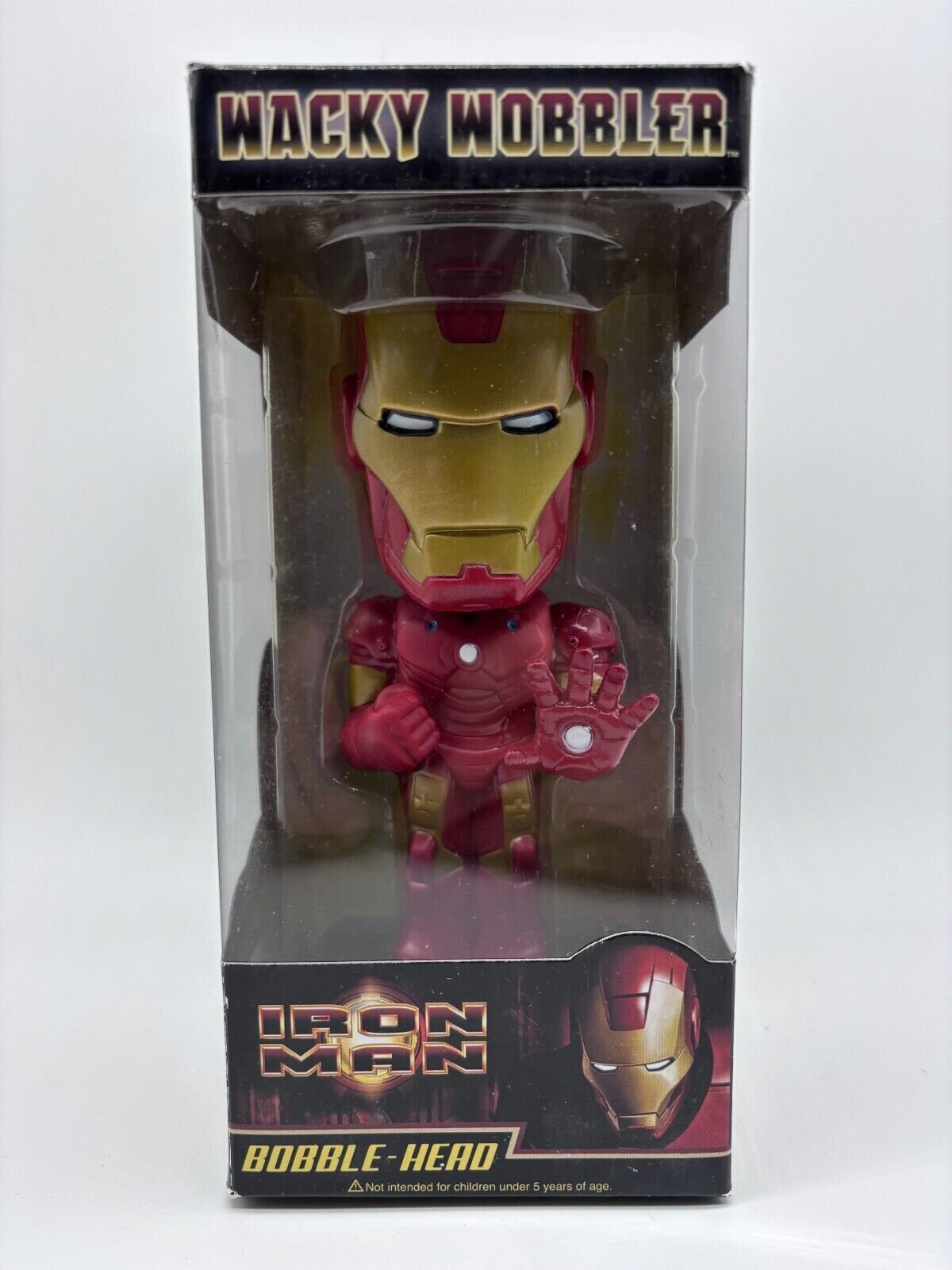 Marvel Funko Wacky Wobbler Iron Man Bobblehead, 2007 Pop - Etsy
