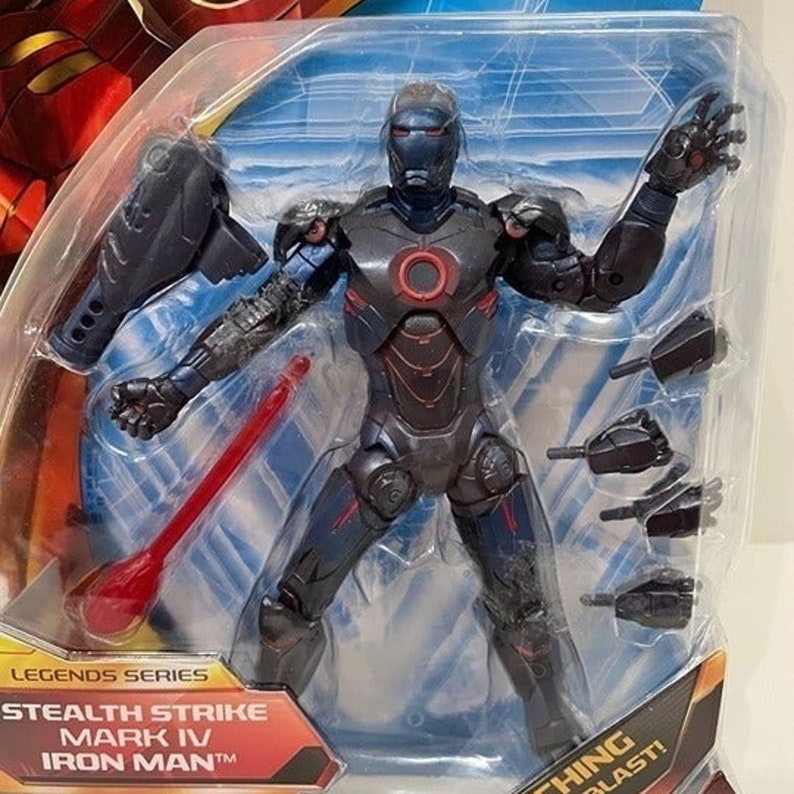 Marvel Iron Man Armored Avenger 6" Stealth Strike Mark IV Iron Man Figure image 2