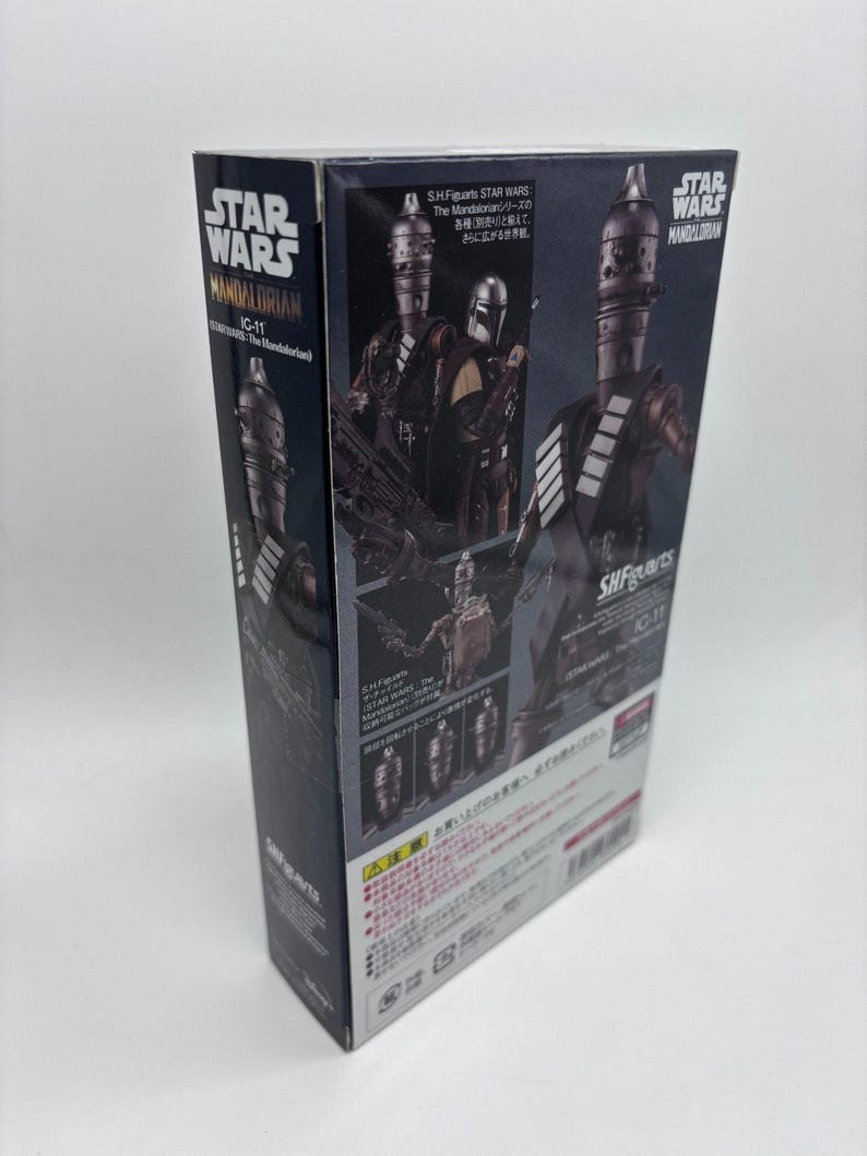 Star Wars Bandai SH Figuarts IG-11 Exclusive Action Figure, 1/12 Scale US Seller image 5