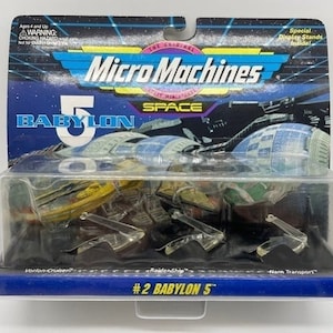 Babylon 5 Micro Machines Ships Collection #2, Galoob Vintage Sealed