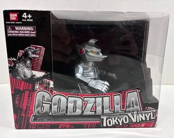 Bandai Godzilla Tokyo Vinyl Mechagodzilla Action Figure, Sealed New