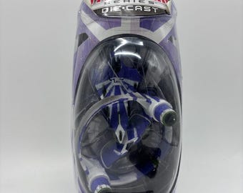 Star Wars Titanium Series Plo Koon Jedi Starfighter moulé sous pression, 2007 Galoob