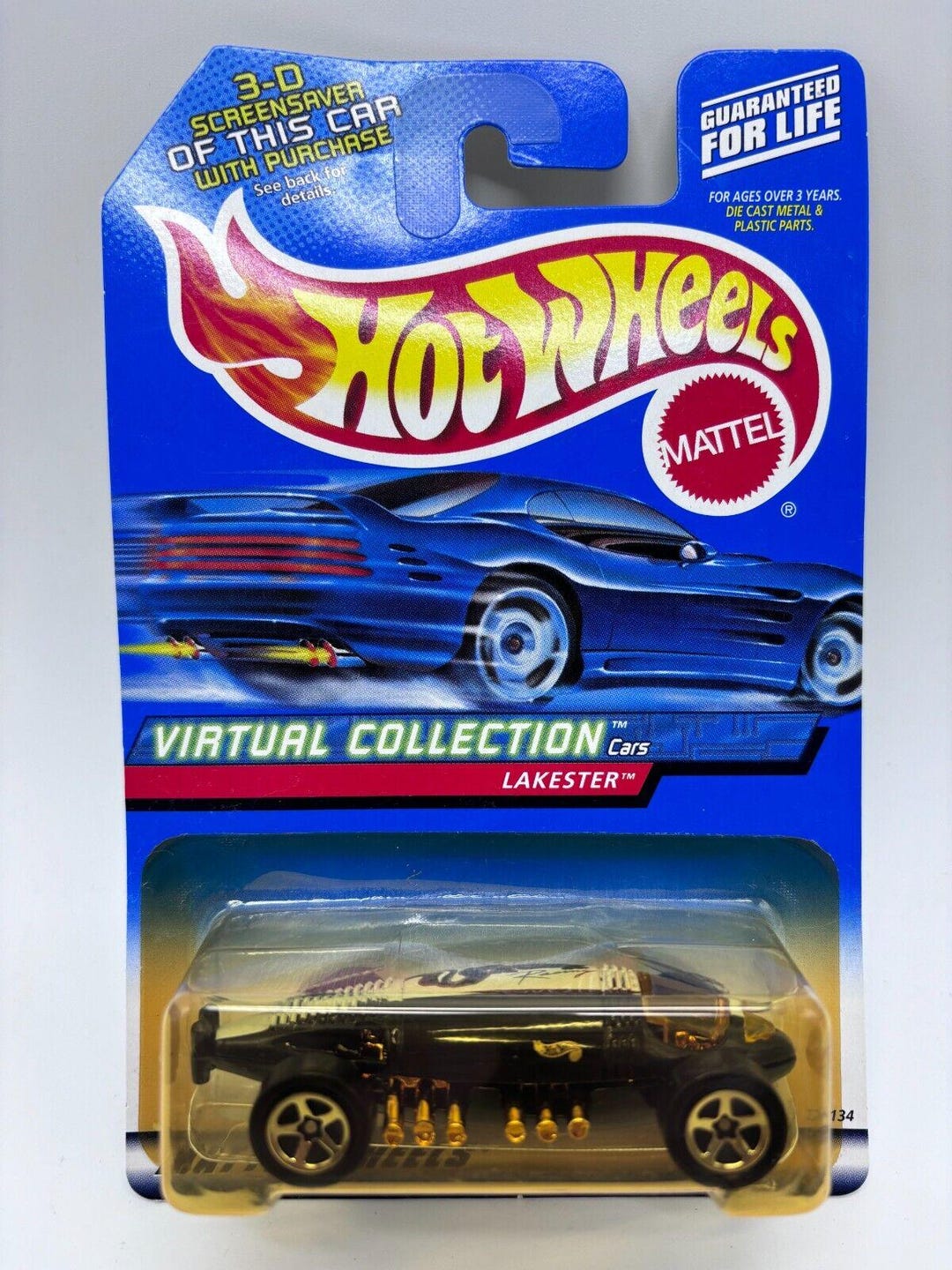 Hot Wheels 2000 Virtual Collection Lakester #168 Diecast Vehicle ...