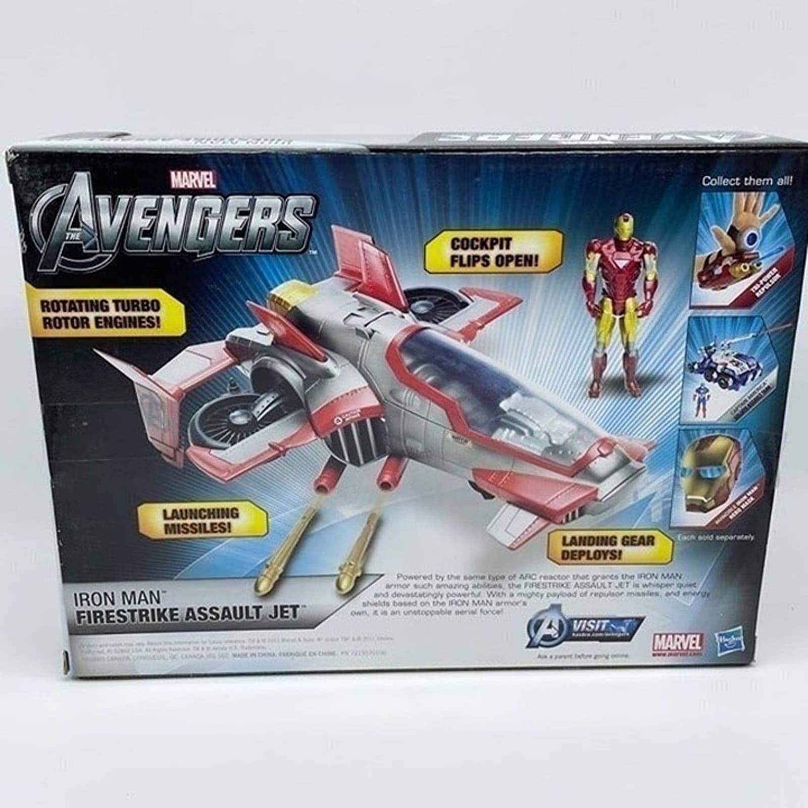 Marvel Avengers Iron Man Firestrike Assault Jet Launch Marvel Avengers Iron Man Firestrike Assault Jet Launch