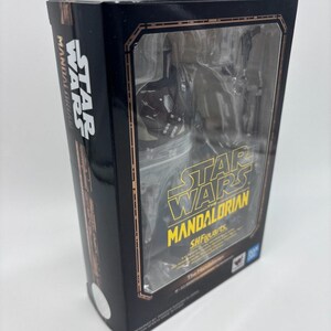 Star Wars Bandai SH Figuarts The Mandalorian Action Figure, 1/12 Scale US Seller image 2