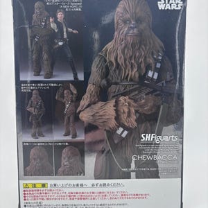Star Wars Bandai SH Figuarts Chewbacca Action Figure, 1/12 Scale US Seller image 6