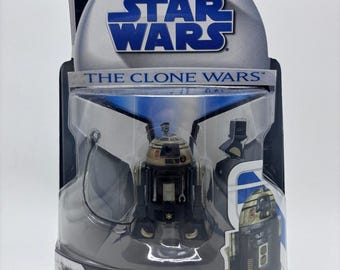 Star Wars Clone Wars R3-S6 Goldie #23 Action Figure, Hasbro 2008