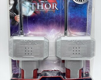 Set de walkie-talkies Mjolnir de Marvel Thor Mighty Avenger, nuevos Avengers sellados