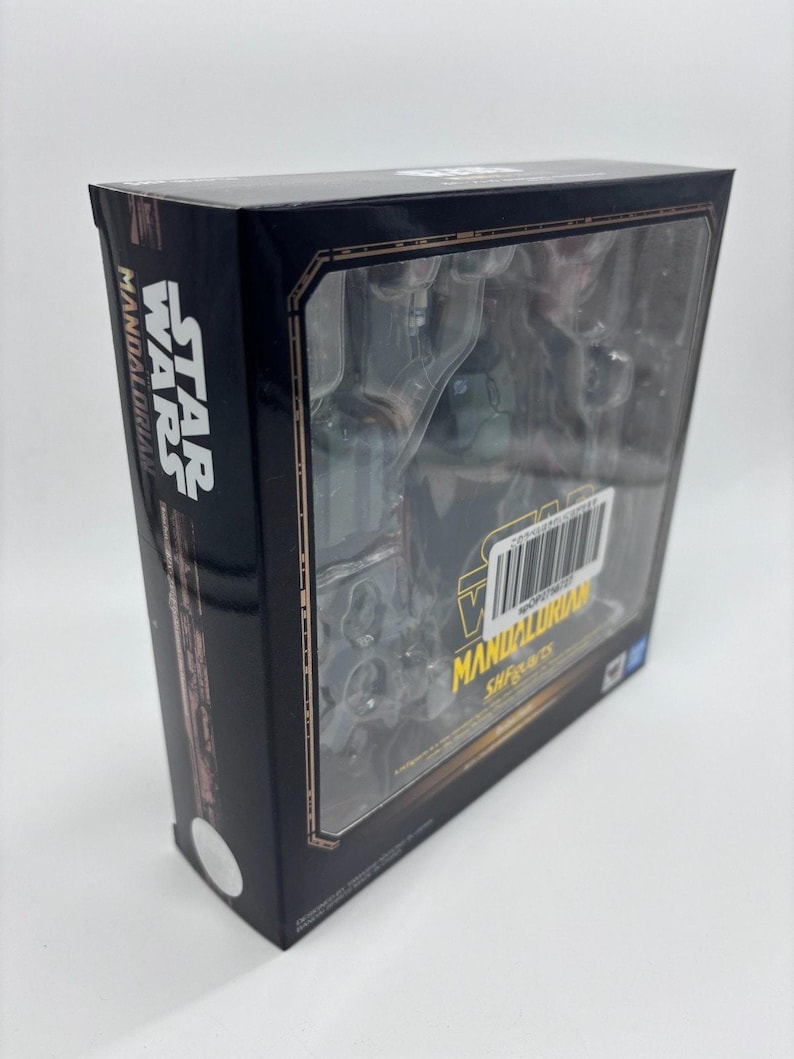 Star Wars Bandai SH Figuarts Boba Fett Mandalorian Figure, 1/12 Scale US Seller image 3