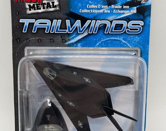 Maisto Tailwinds Fresh Metal F-117 Nighthawk Die Cast Vehicle/Stand, 2011 New