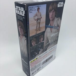 Star Wars Bandai SH Figuarts Luke Skywalker Action Figure, 1/12 Scale US Seller image 5