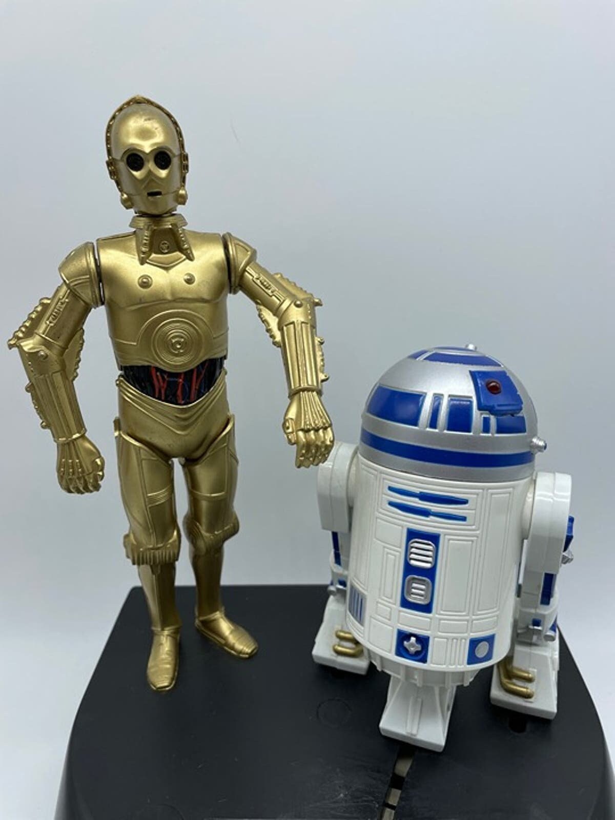 Star Wars Thinkway Toys C-3PO R2-D2 Animated Talking Coin Bank, 1996 - Etsy