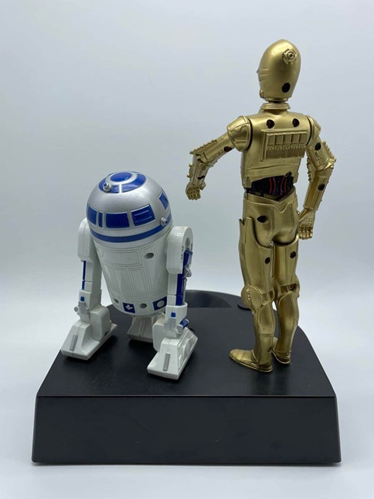 Star Wars Thinkway Toys C-3PO R2-D2 Animated Talking Coin Bank, 1996 - Etsy