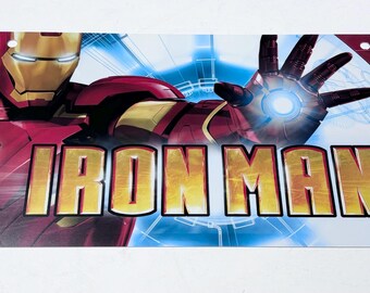 Marvel Iron Man 2 12x6 Walmart Store Hanger Display Sign, 2011