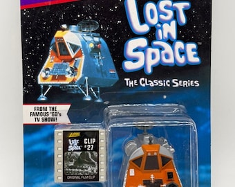 Lost In Space Classic Space Pod Die-Cast Ship/Film Clip, Johnny Lightning 1998