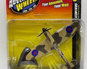 Maisto Tailwinds Adventure Wheels Supermarine Spitfire Mk. Vb Tan Die Cast, 2011