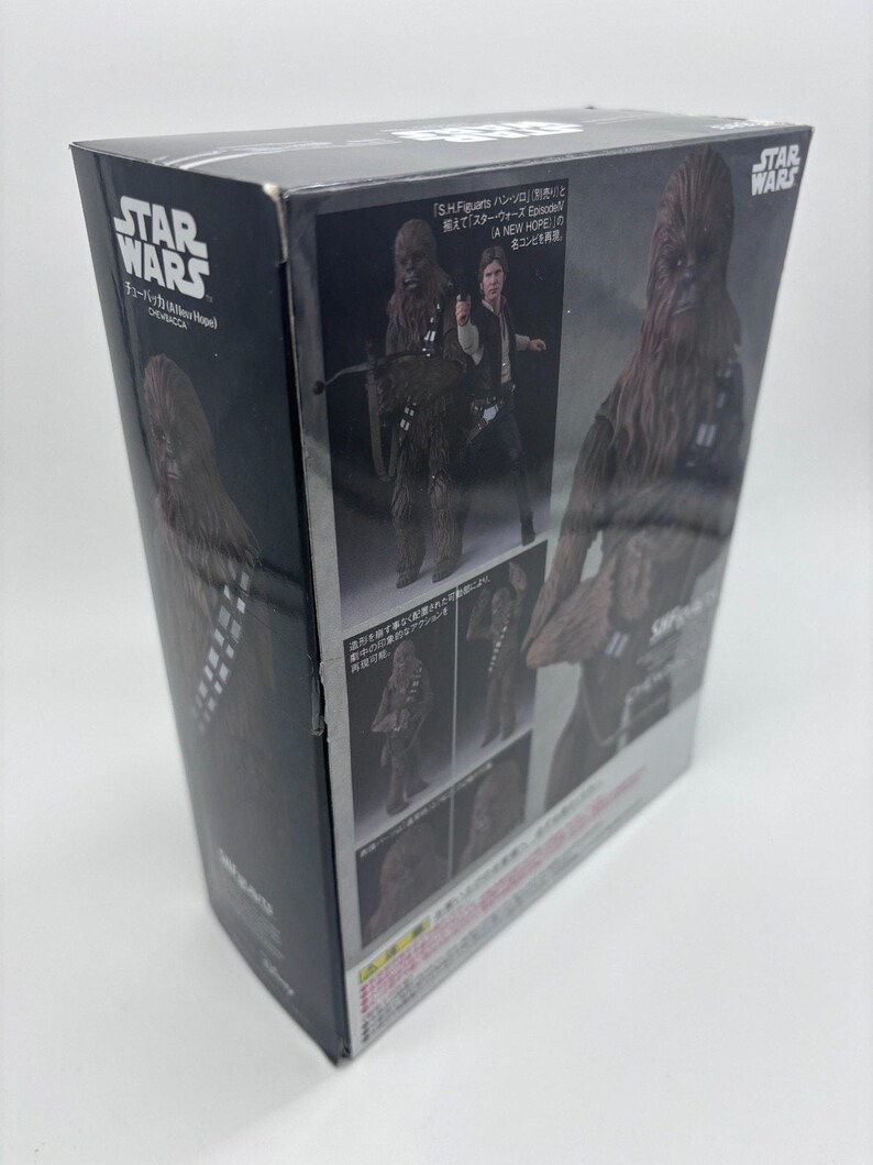 Star Wars Bandai SH Figuarts Chewbacca Action Figure, 1/12 Scale US Seller image 5