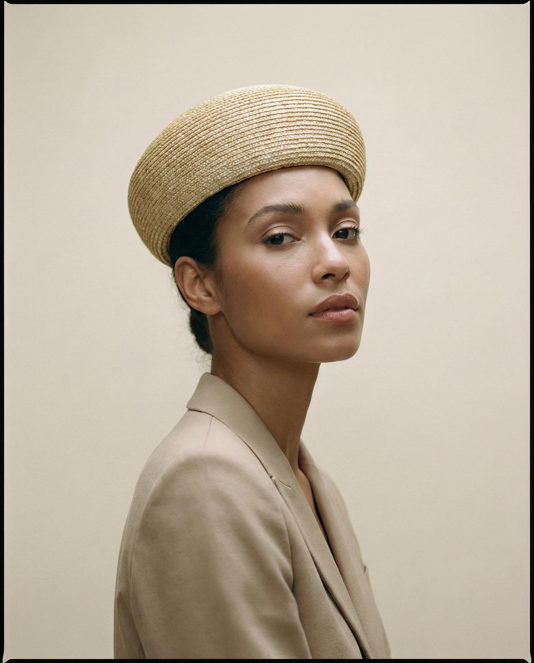 Raffia pill box hat - Etsy 日本