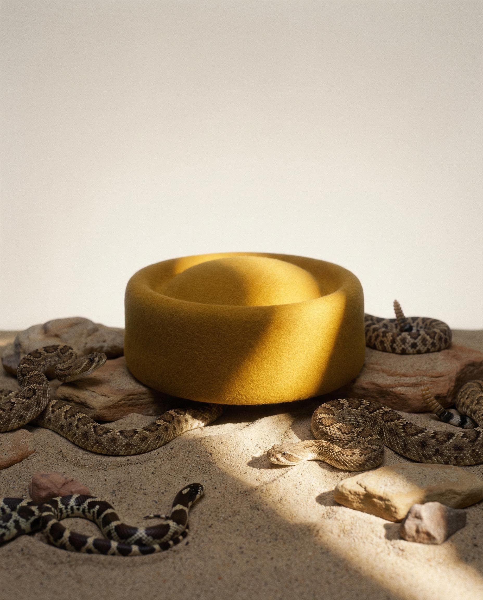 Mustard Pillbox Hat - Etsy UK