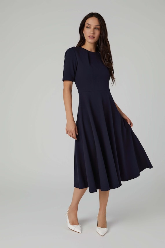 short office dress styles anthropologie-black-short-sleeve-sheath-dress-polka-dot-classic-work-wear- office-business-professional-women-style-fashion-blog-san-francisco-sf-mary-orton-memorandum4  - MEMORANDUM