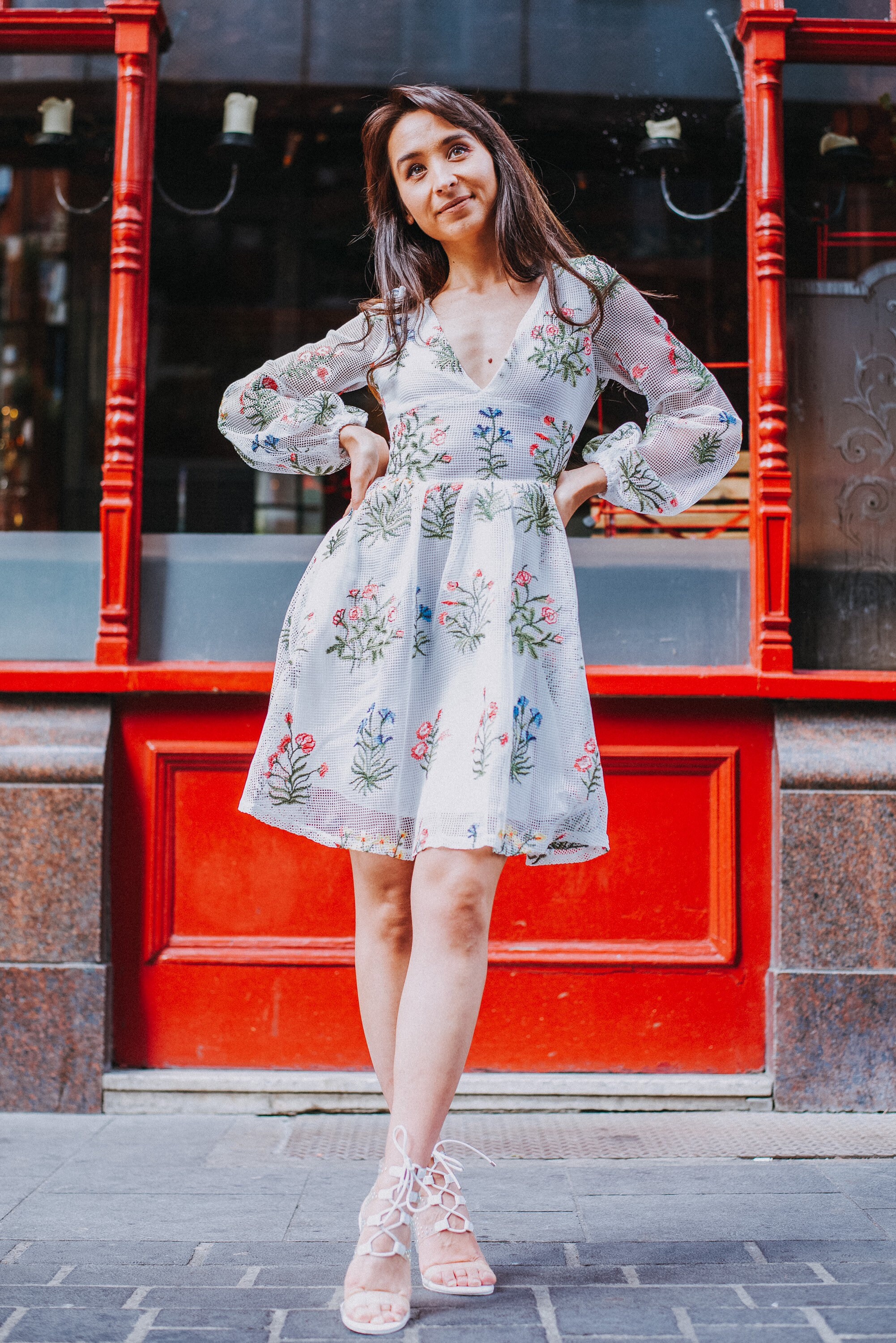 Blossom Sleeve Dress - Etsy