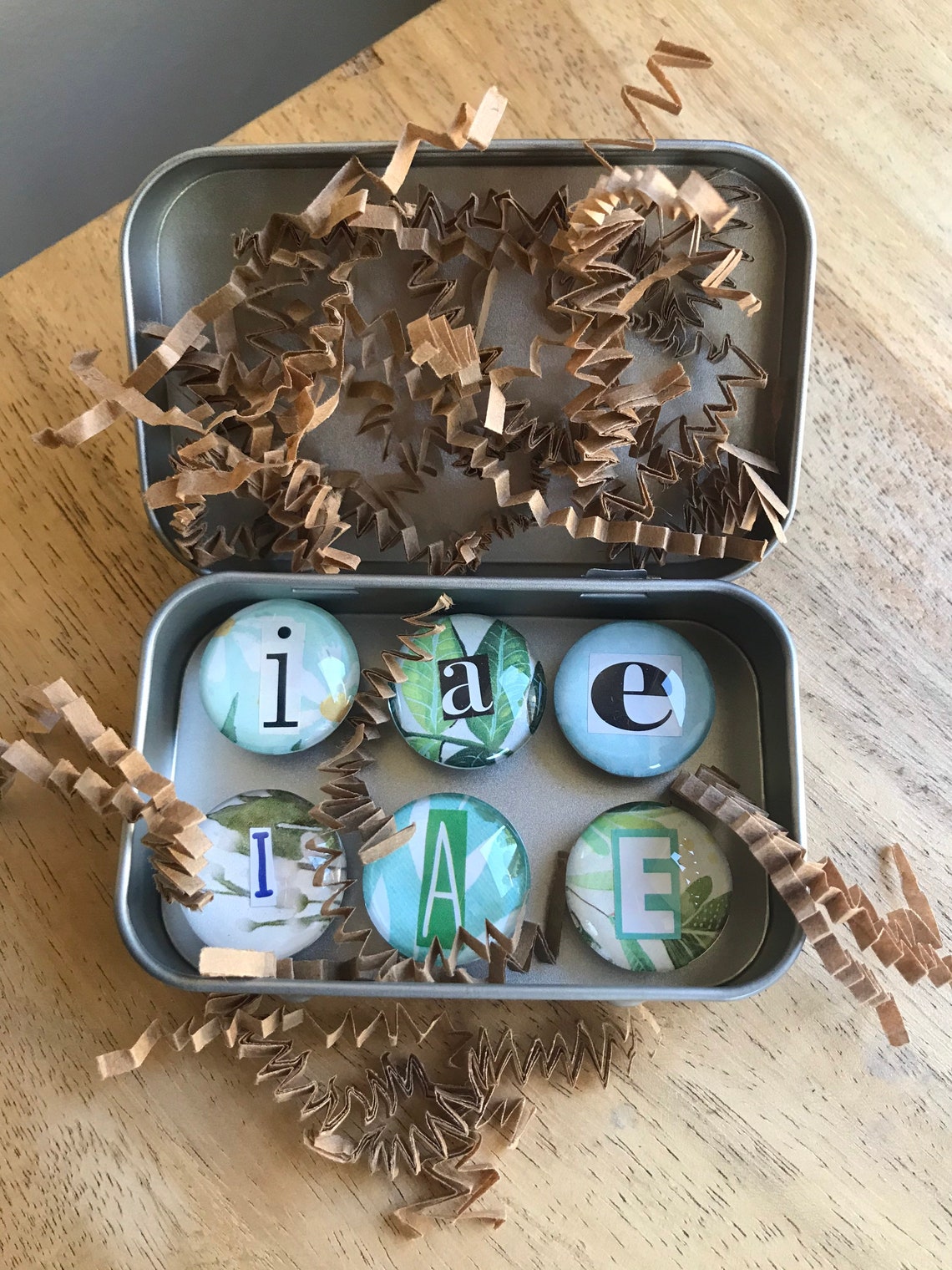 Custom Glass Personalized Letter Gift Name Present Etsy