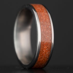 Moab Utah Rock - Titanium Ring