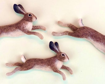 Needle felted leaping hare pdf download instructions