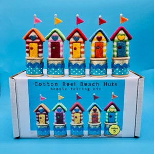 Cotton Reel Beach Huts Kit