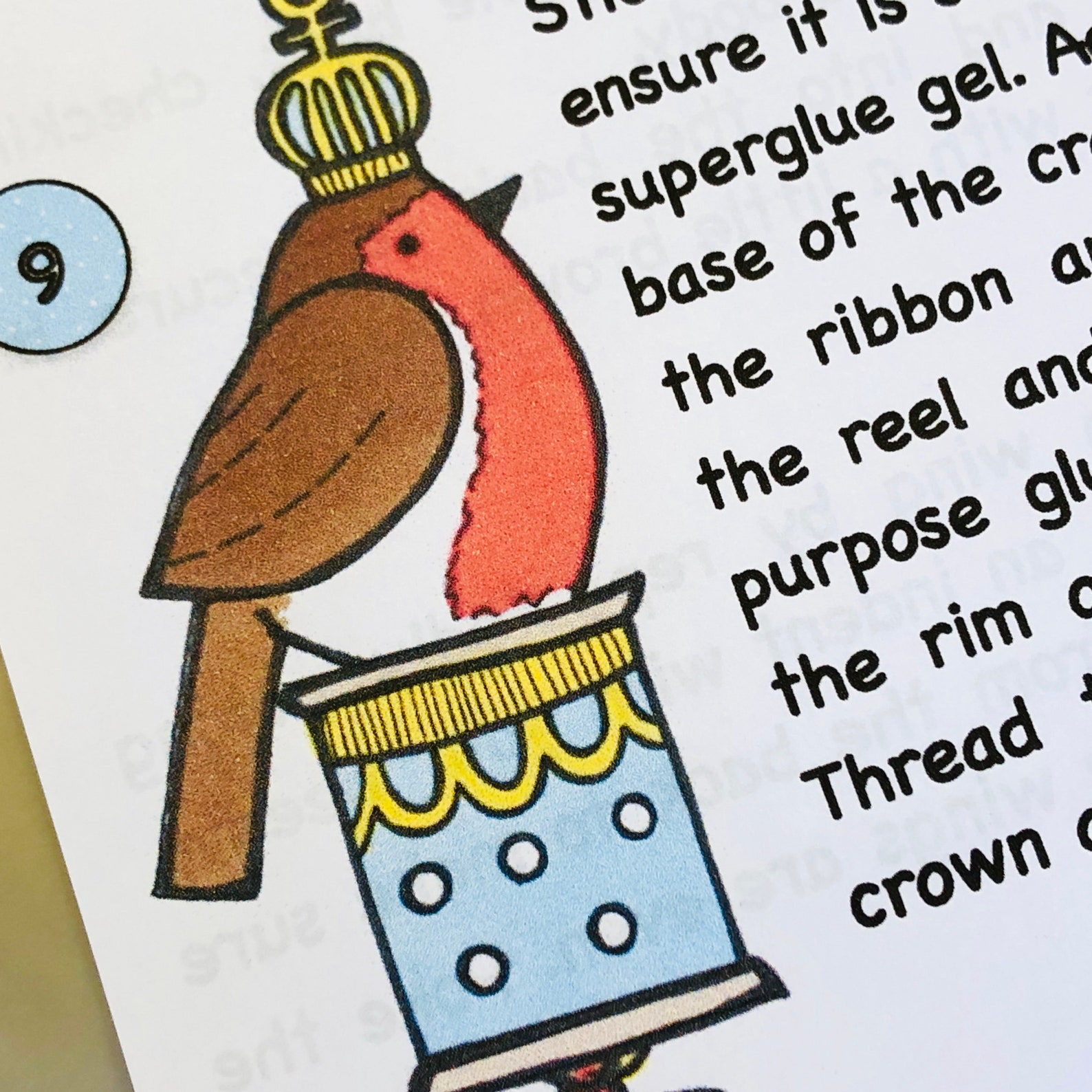 Robin on a Bobbin Kit | Etsy