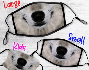 Wolf Mask Kids Etsy