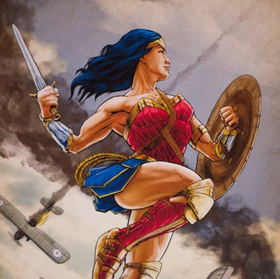 Wonder Woman Original Comic Art