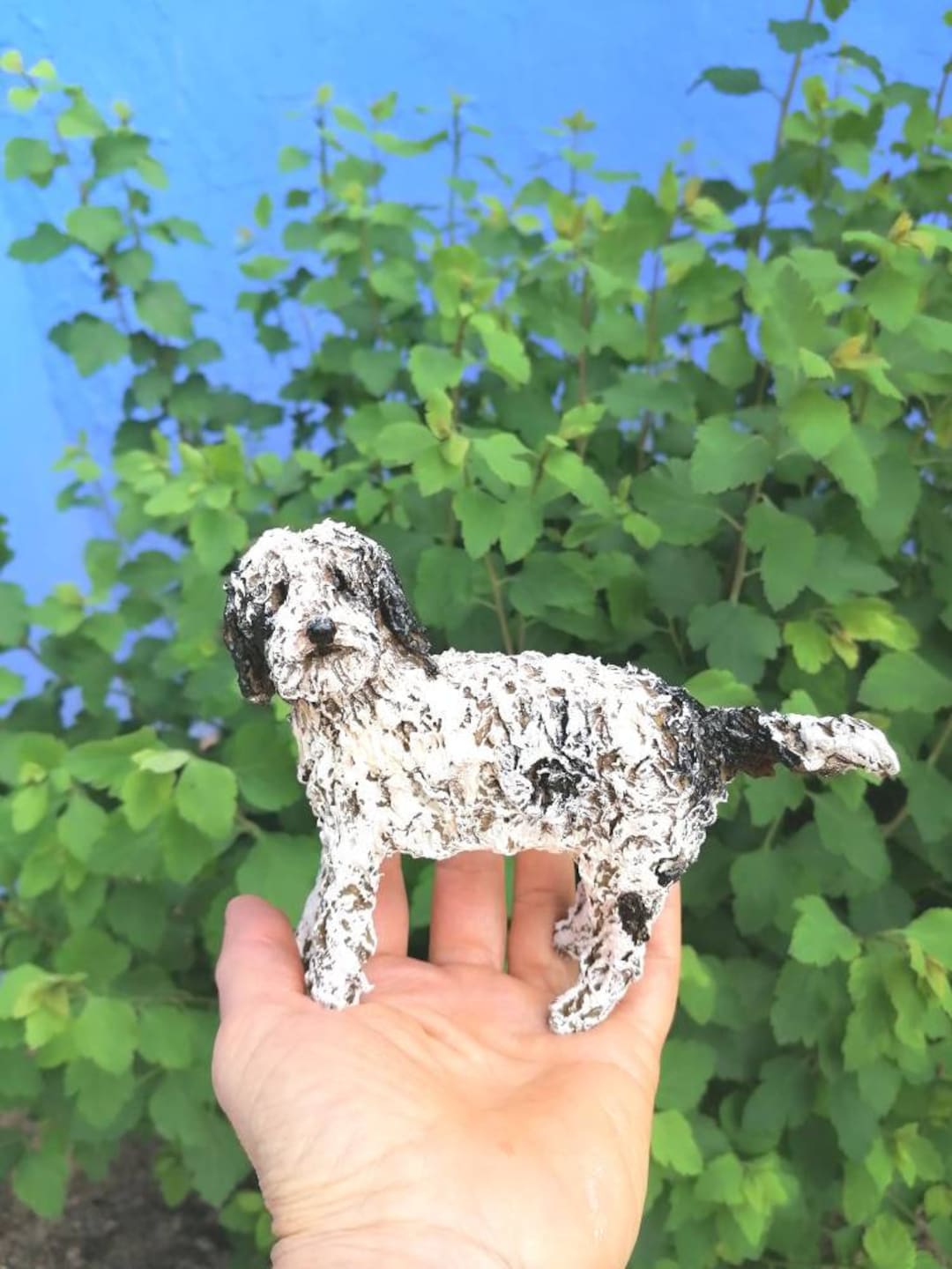 Personalized 10cm Dog Sculptures: Custom Pet Portraits, Miniature