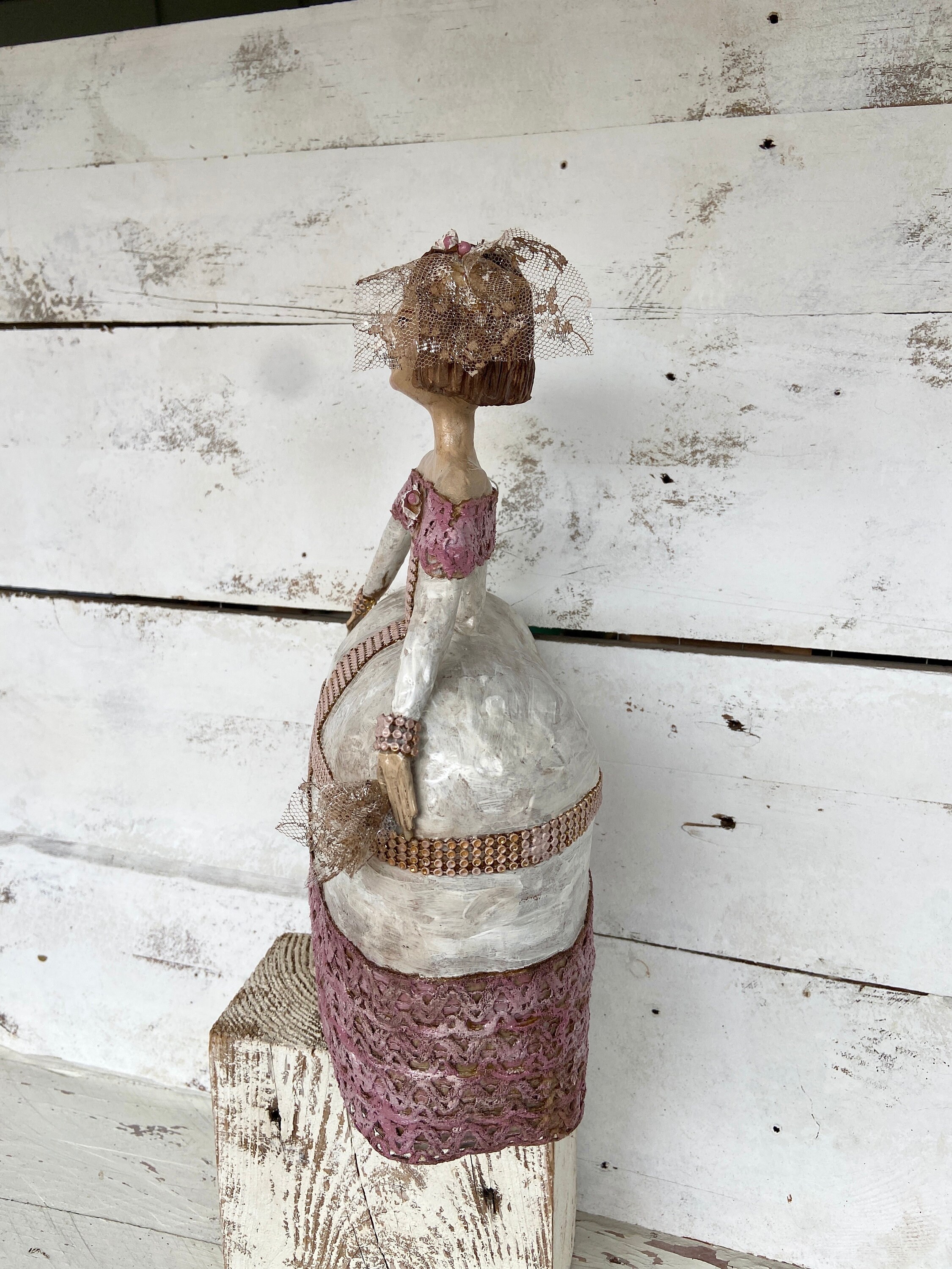 紙粘土の少女、オーク人形、アート人形、コレクター人形、ユニークな