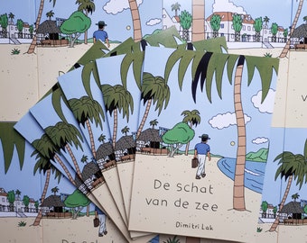 Stripboek - "De schat van de zee" - Dimitri Lak