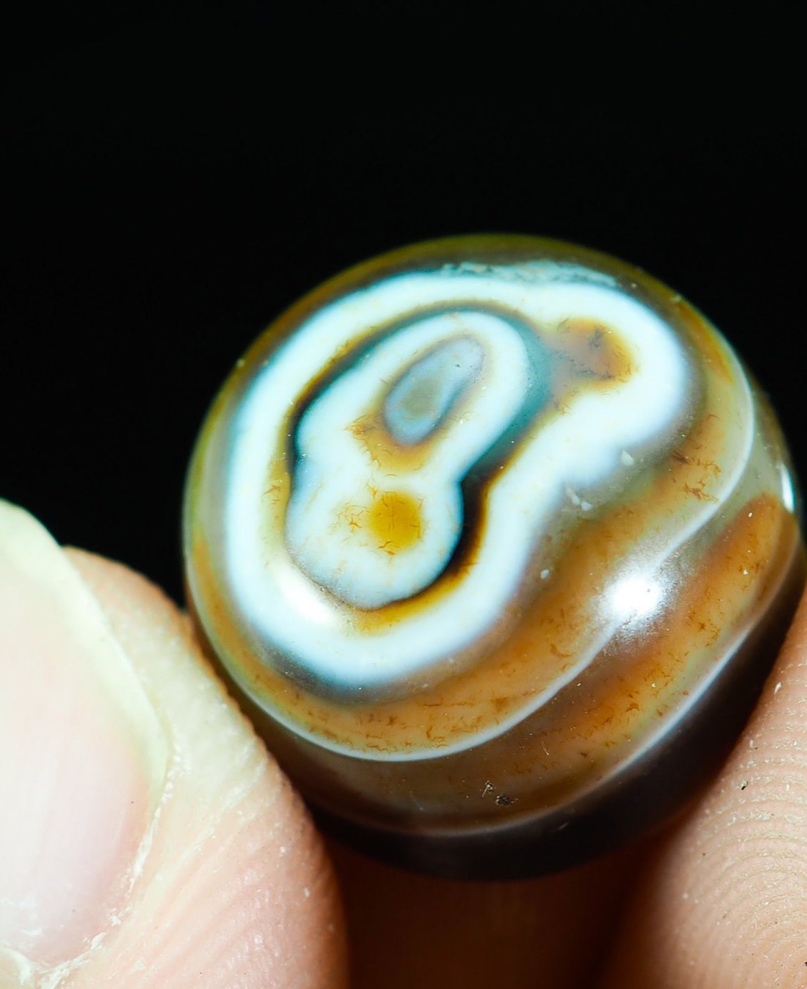 Ancient Agate LUKMIK RARE Powerful Agate Wisdom Protection Etsy