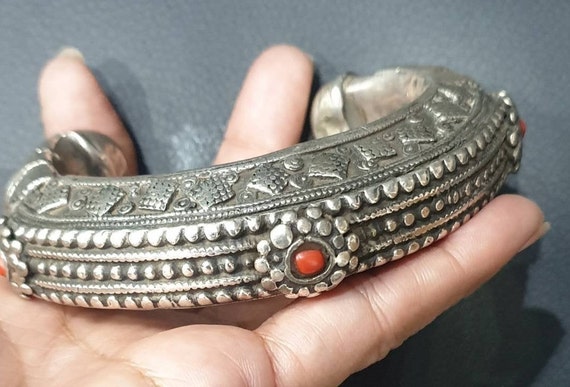 STUNNING! Antique Rajasthan Sterling silver Intri
