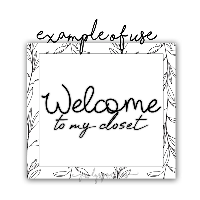 4 Minimalist Botanical Poshmark Closet Sale Signs Instant Digital Download Etsy